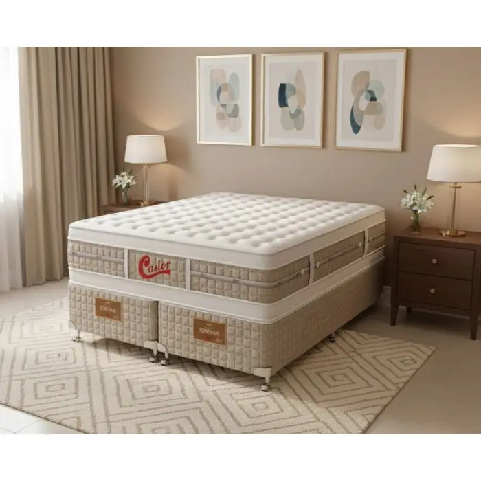 Thumbnail do vídeo do colchão Castor Fontana Euro Double Face Pocket