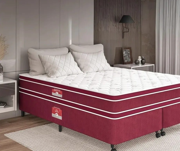 Colchão Castor Red and White D33
